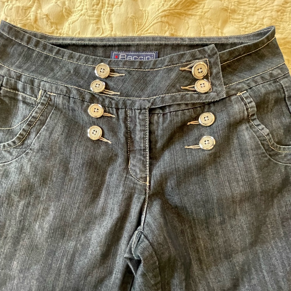 Wide leg jeans